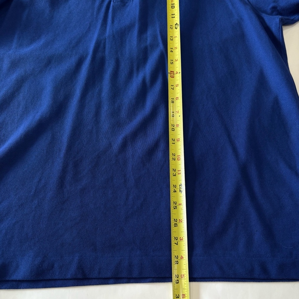 Lacoste Polo Shirt Men XXL Blue Classic Fit Cotton Preppy Casual Sportswear - Picture 7 of 7